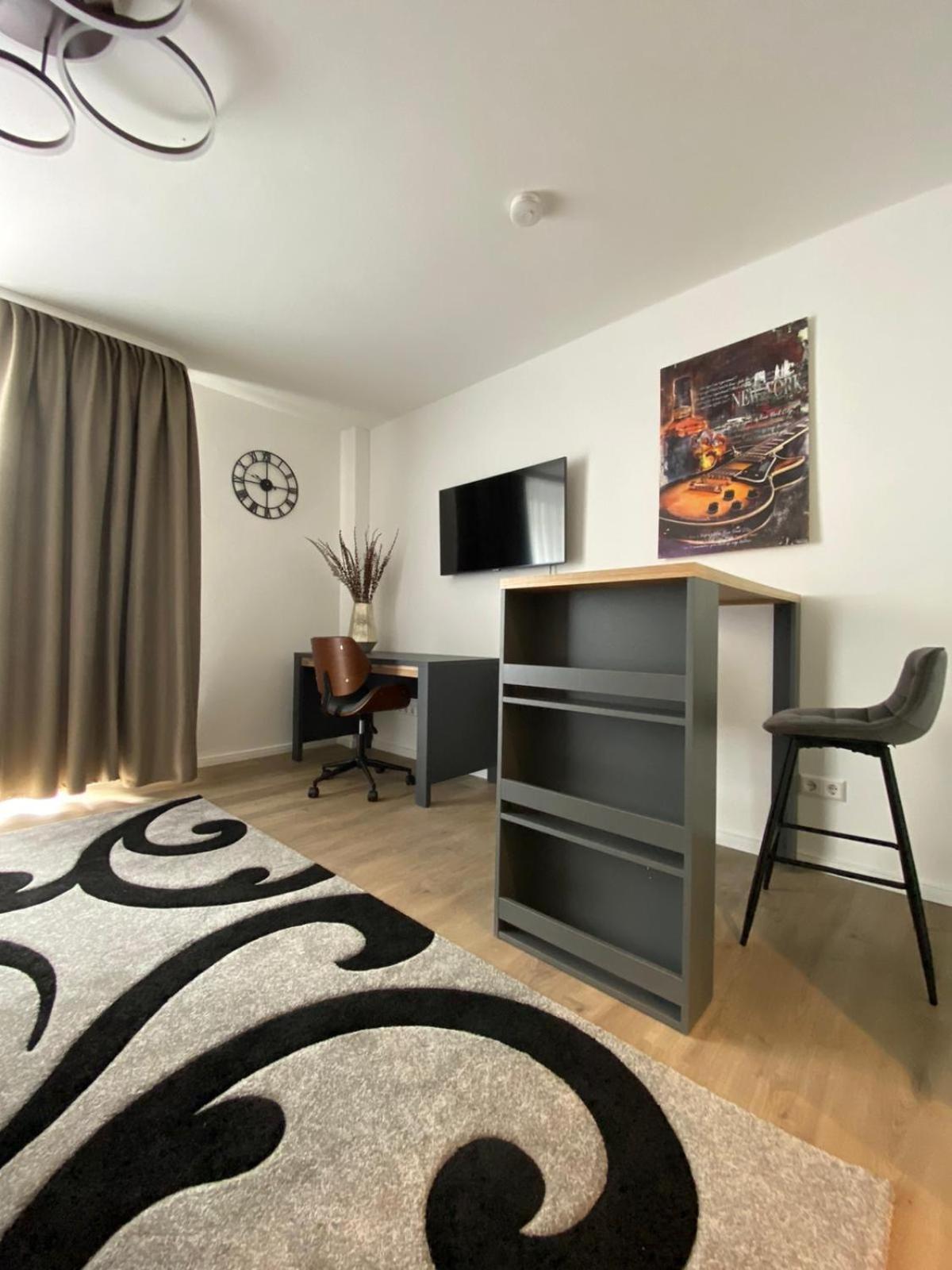 Luxus Apartment With Balcony Dortmund Esterno foto